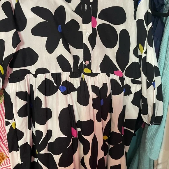 Anthropologie  Maeve The Bettina Tiered Shirt Dress Brand New! - Picture 7 of 7